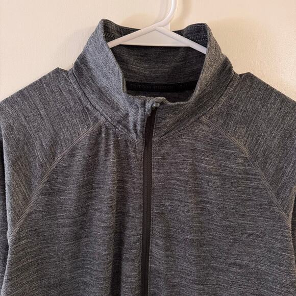 Outdoor Research Women's Alpine Onset Merino 150 Half Zip Shirt Size Medium Gray - Picture 6 of 9